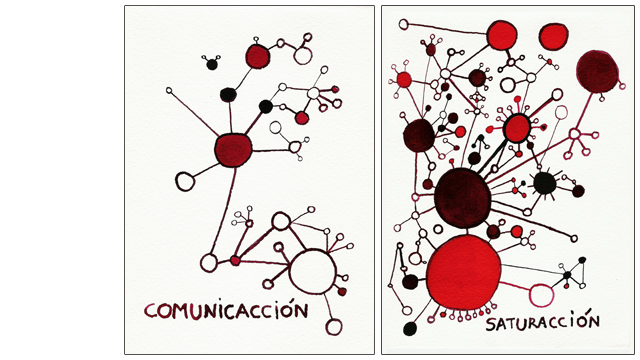 Ilustración - Comunicacción - Saturacción