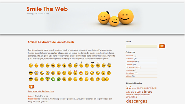 SmileTheWeb - Diseño, maquetación y gestión en WordPress