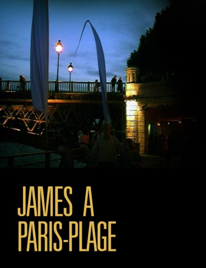 James a Paris plage - Póster - Filmotech